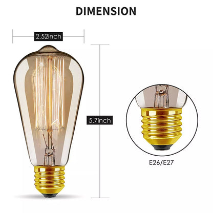 Industrial Pendant Light – Barn Slotted or Flat Cone Shade, E27 - photo 7