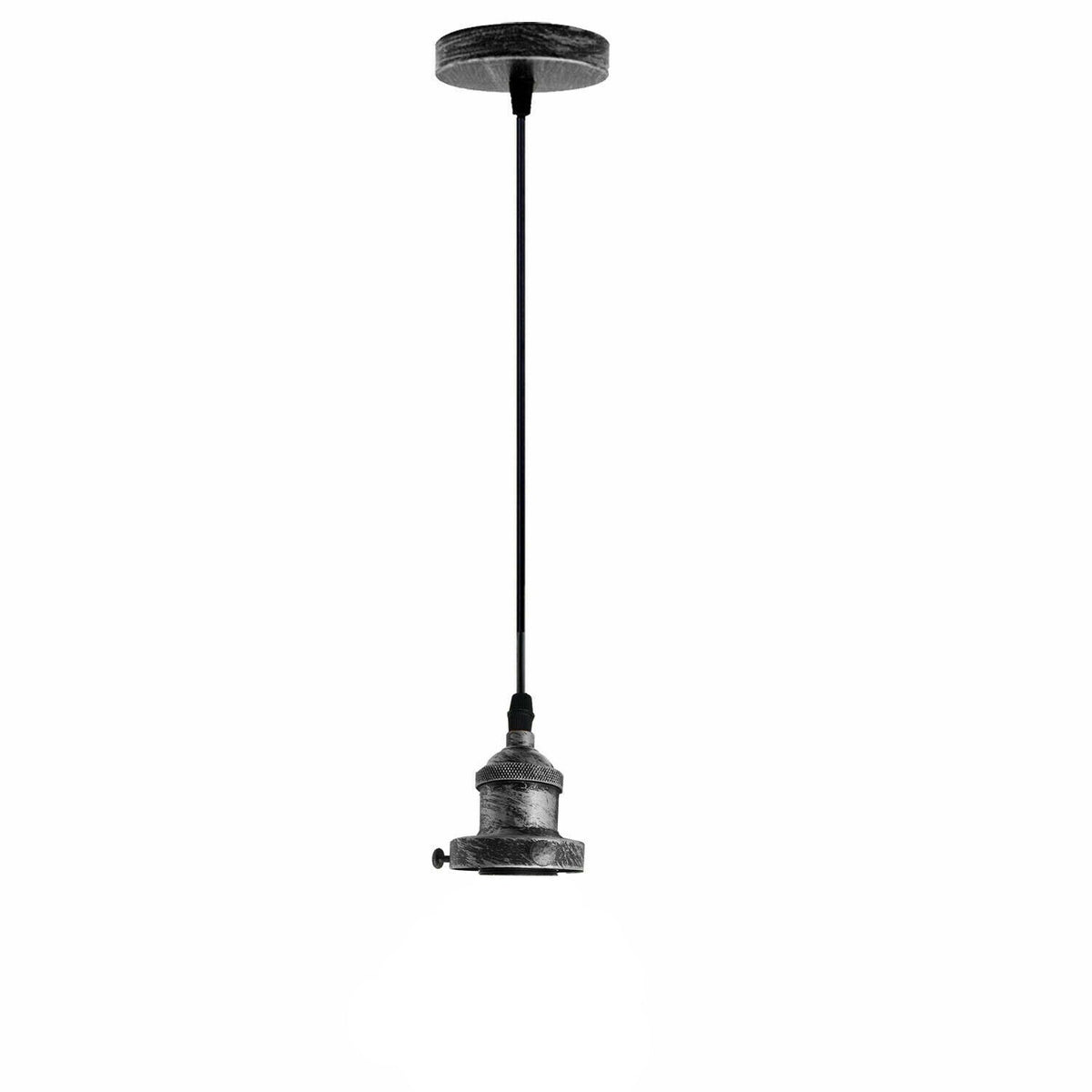 Pendant Lamp Holder Set – 95 cm Cable, E27, 5 Finishes - photo 16