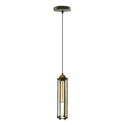 Retro Metal Pendant Light – Curvy, Gloss or Cone Shade, 3 Finishes - photo 19