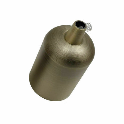 Bullet E27 Lamp Holder – Polished Metal, 9 Finishes - photo 13