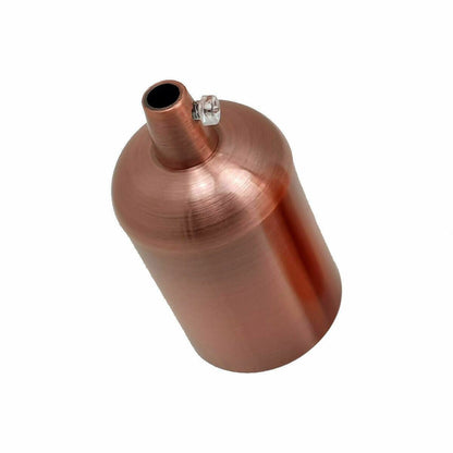 Bullet E27 Lamp Holder – Polished Metal, 9 Finishes - photo 5