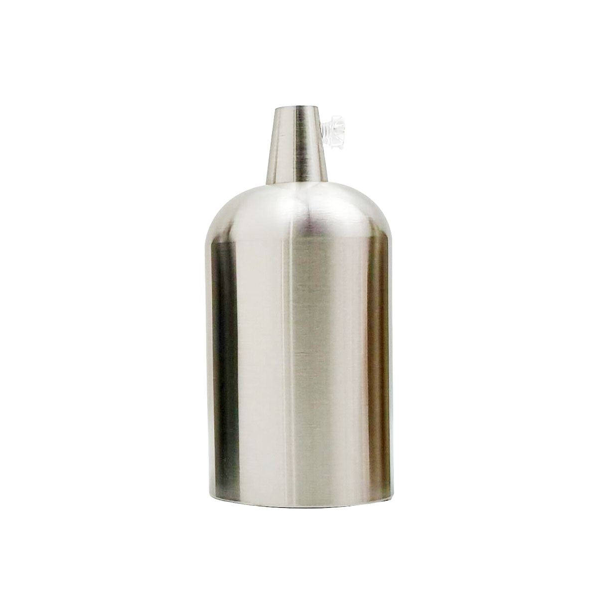Bullet E27 Lamp Holder – Polished Metal, 9 Finishes - Chrome, Standard, Single