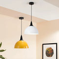Vintage Industrial Pendant Light – Dome, Barn or Wide Shade, 20 Finishes, E27