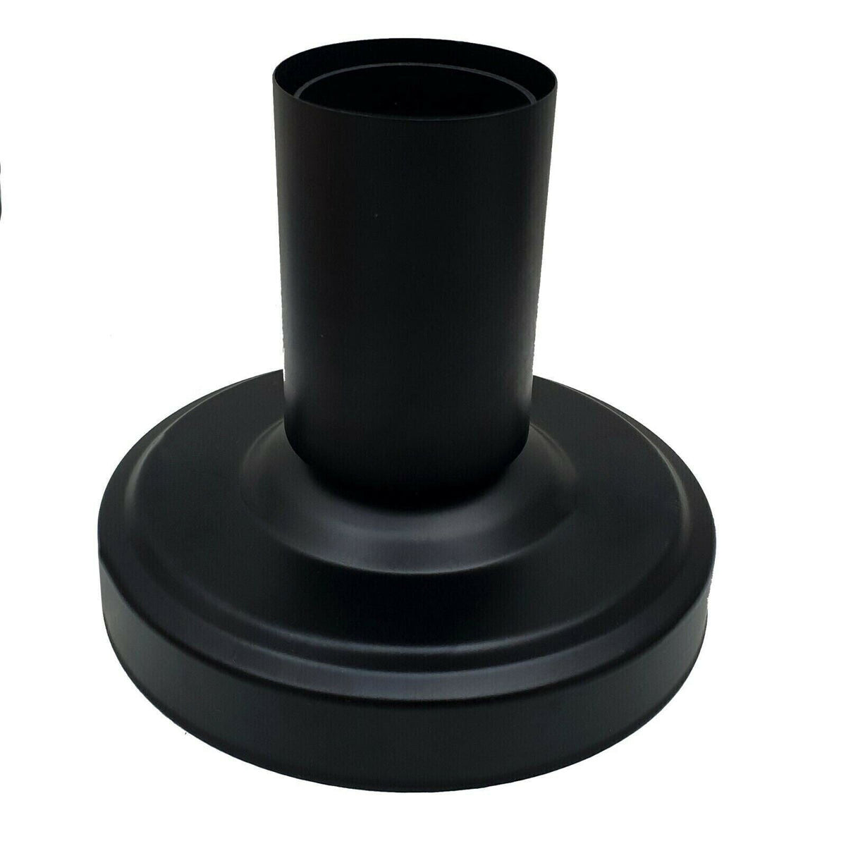 Flush Ceiling Lamp Holder – E27, 7 Colours, Optional Cage & Bulb - Black, No Shade 108 mm Rose, Without Bulb