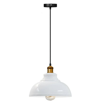 Curvy Dome Pendant Light – 21 or 29 cm Shade, Many Colours, E27 - photo 28