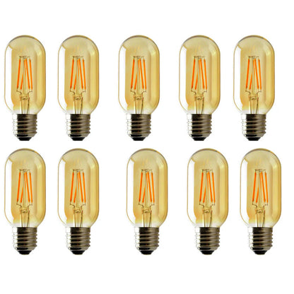 Vintage Spiral Filament LED Bulbs E27 – Globe, Diamond, Heart, Star & Tube - photo 16