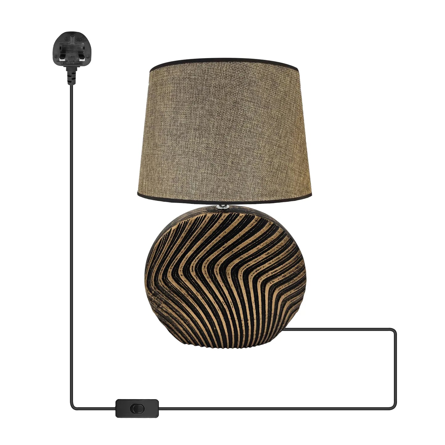 Wave Line Table Lamp