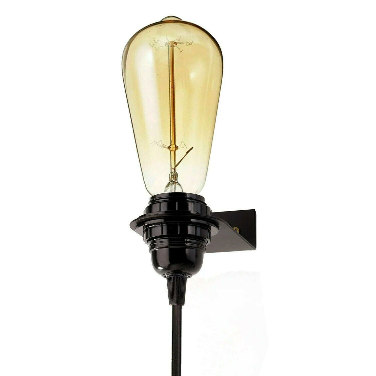 Wall Bracket for Lamp Holders – 9 Colours, or Plug-In Wall Light Kit - photo 9