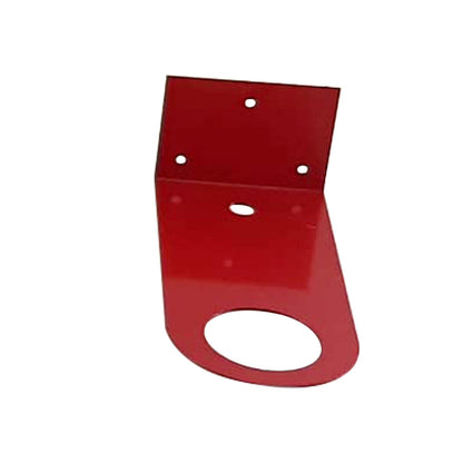 Wall Bracket for Lamp Holders – 9 Colours, or Plug-In Wall Light Kit - Red, Holder Bracket, Single