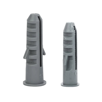 Grey Plastic Wall Plugs, Pack of 100 – 8, 10 or 12 mm, Plugs Only - photo 7
