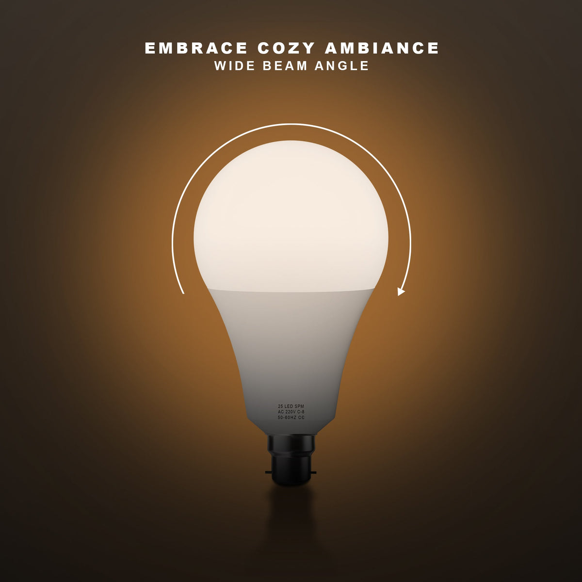 Warm White LED GLS Bulbs – E27 & B22 - photo 3