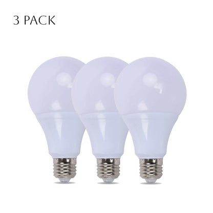 Warm White LED GLS Bulbs – E27 & B22 - E27, 18W, Pack of 3
