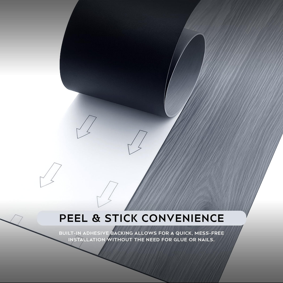 Self-Adhesive Vinyl Floor Planks, Pack of 36 – Wood Effect, 3 Colours - photo 5