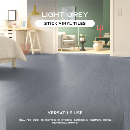 Self-Adhesive Vinyl Floor Planks, Pack of 36 – Wood Effect, 3 Colours - photo 7