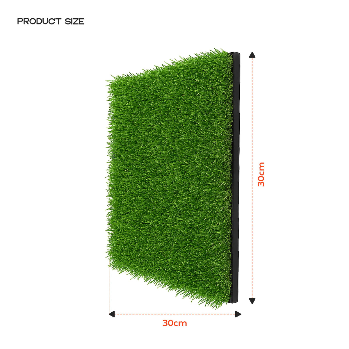 Artificial Grass Interlocking Tiles – 30 x 30 cm, Packs of 6, 9 or 16