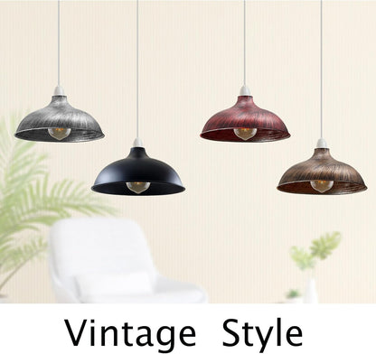 Wide Bell Lamp Shade 36 cm – Easy Fit, 5 Industrial Finishes - photo 10
