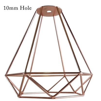 Diamond Wire Cage Lamp Shade – Easy Fit with Reducer Ring - photo 15