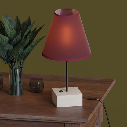 Wooden Table Lamp Base with On/Off Switch