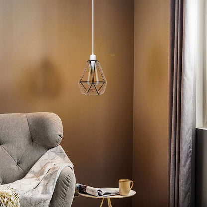 Rope Wrapped Cage Lamp Shade – Easy Fit, 3 Styles