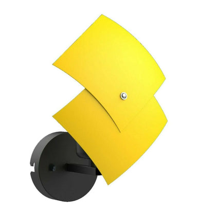 Yellow Curved Shade Wall Sconce – E27 - photo 5